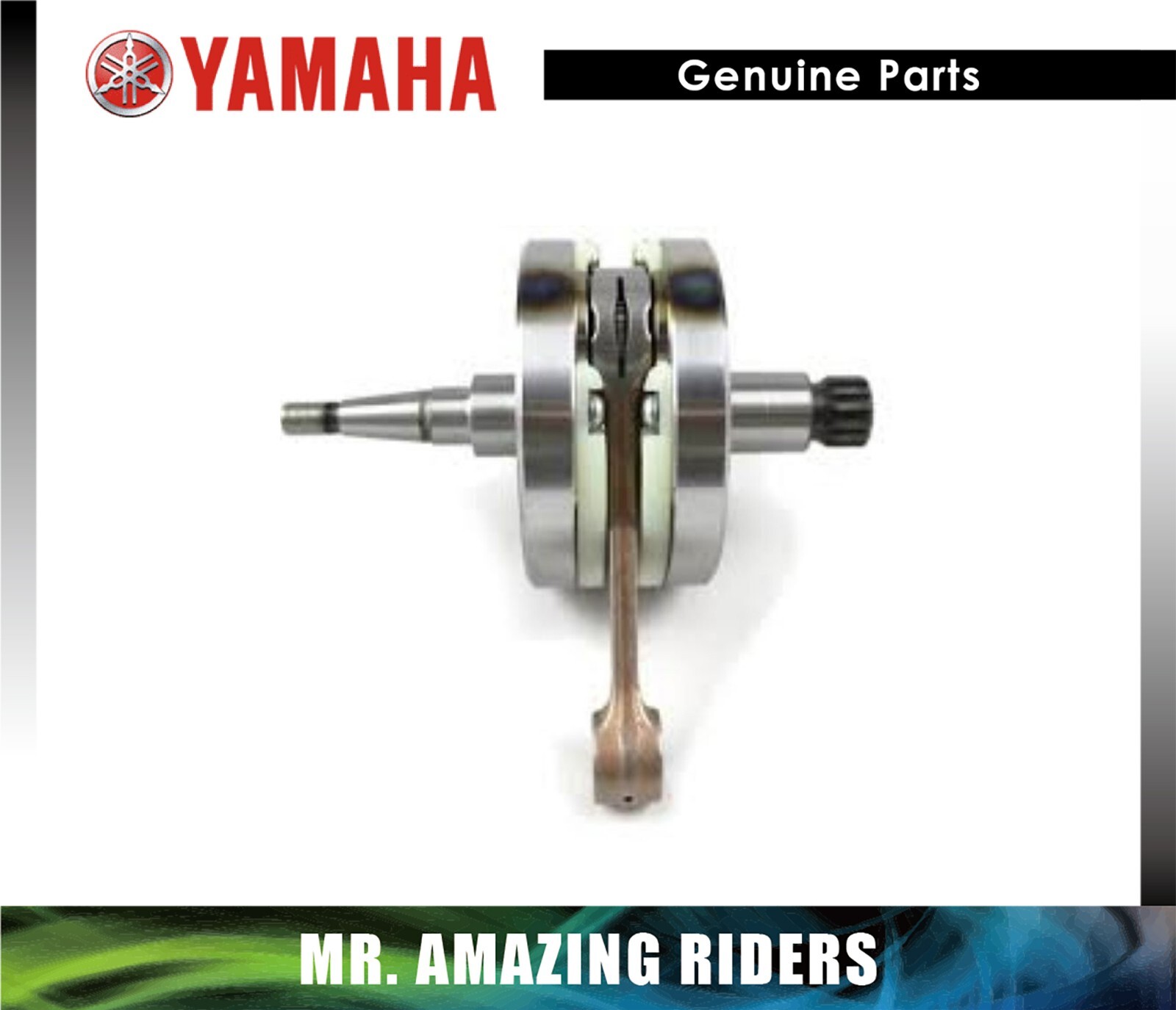 YAMAHA OEM 2003-2021 YZ250 YZ 250 X COMPLETE CRANKSHAFT CRANK SHAFT ASSEMBLY