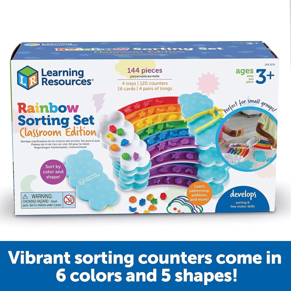 Rainbow Sorting Set - Classroom Edition