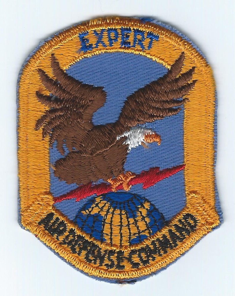 1960s-70s AIR DEFENSE COMMAND EXPERT patch