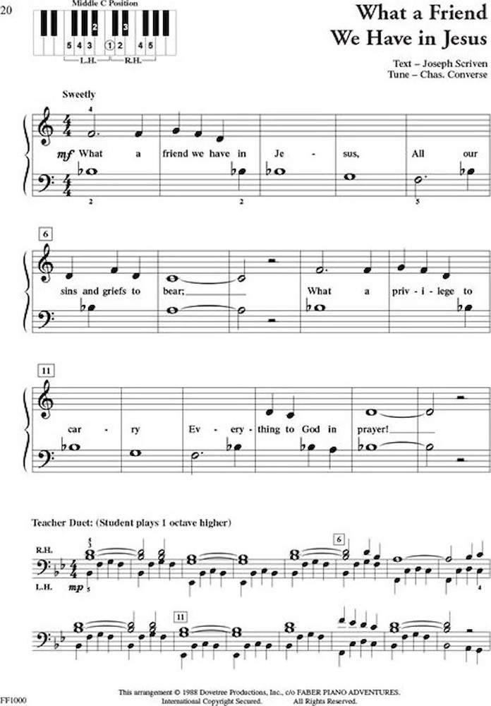 PlayTime Piano Hymns - Level 1