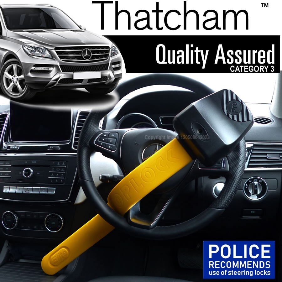Stoplock Steering Wheel lock Pro Elite Car Van Security Premium Immobiliser.Mat✅