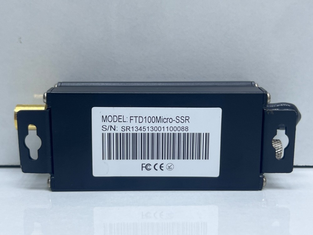 OT SYSTEMS FTD100Micro-SSR SINGLEMODE FIBRE VIDEO RECEIVER 1 CHANNEL