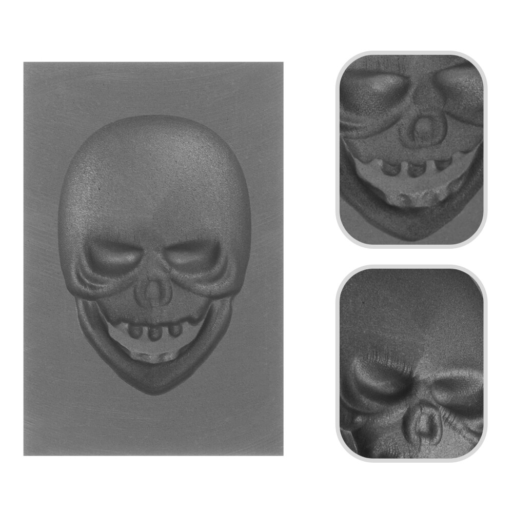 Graphite Ingot Mold High Density Casting Mold Skull Shaped Gold Silver
