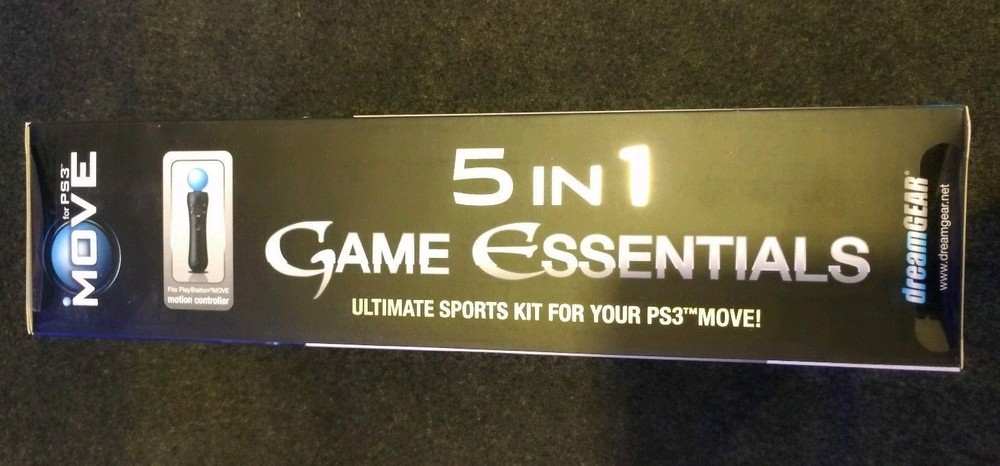 5 in 1 Game Essentials for PS3 Move by dreamGEAR