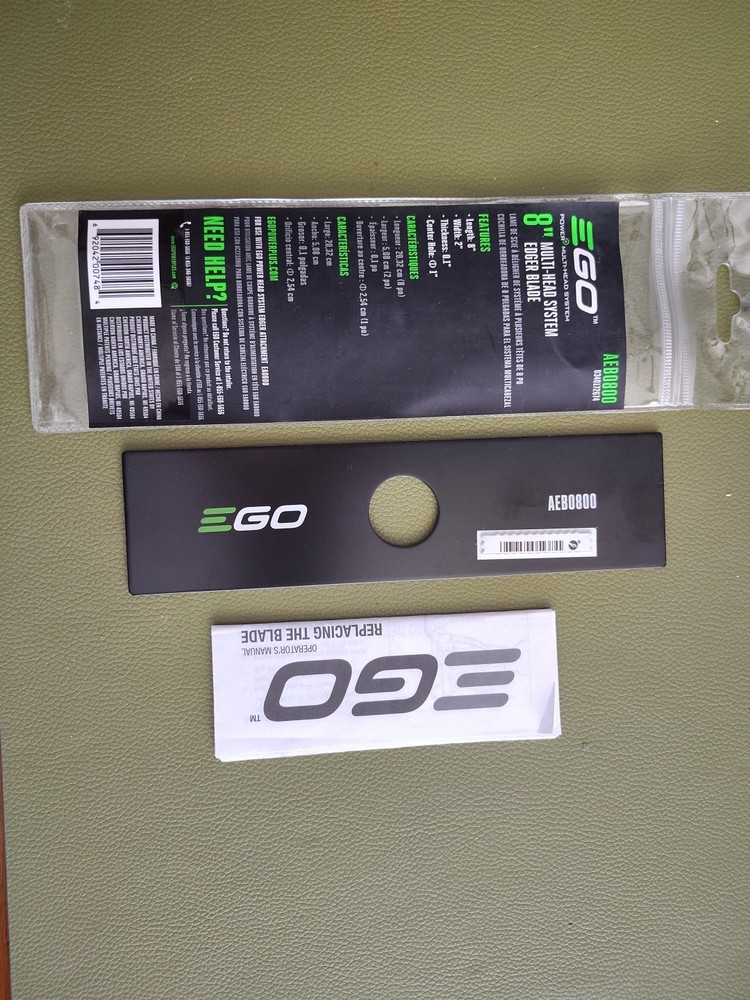 Genuine EGO AEB0800 8" Multi-Head System Edger Blade