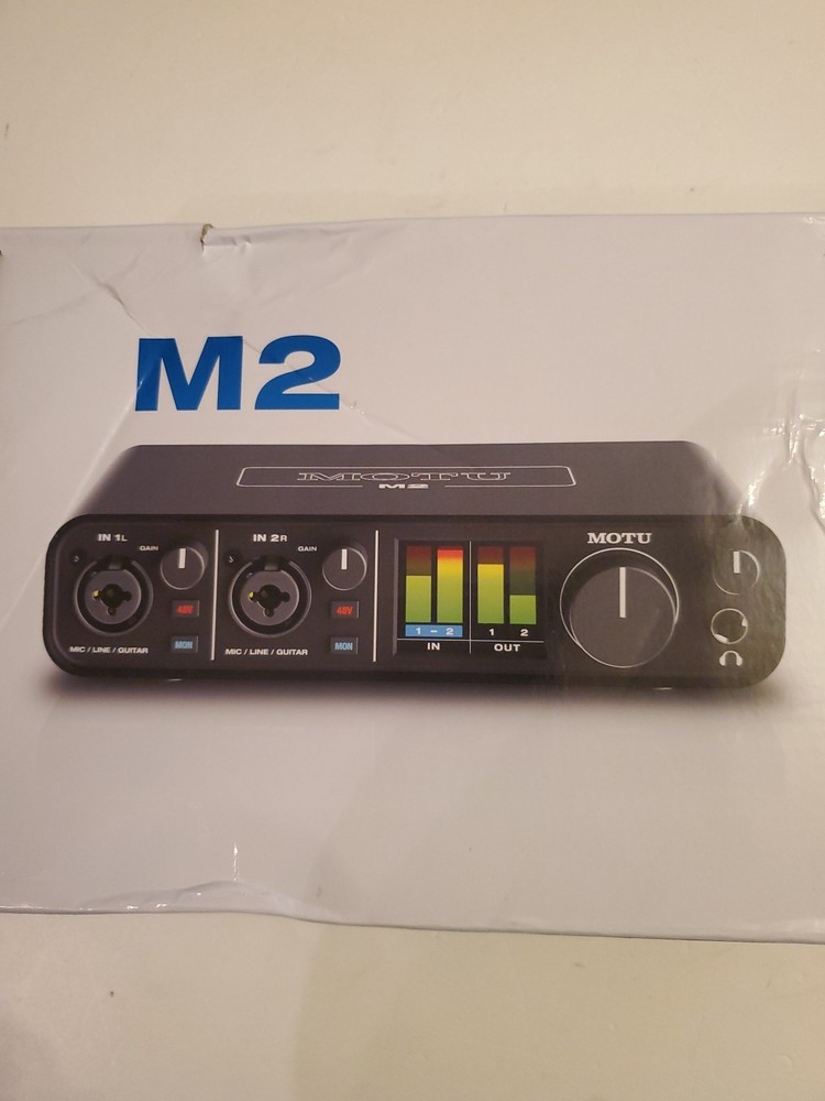 MOTU M2 2x2 USB-C Audio Interface