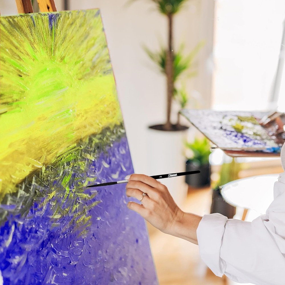 Scroll Pinstriping Brush,3 PCS High Performance Script Pinstripe Brushes,Made fr