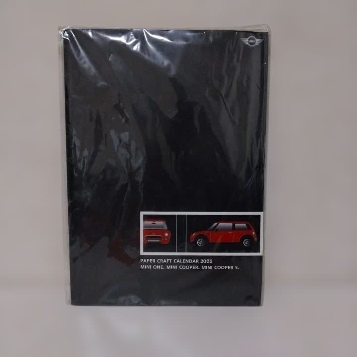 Bmw Mini Paper Craft Calendar 2003