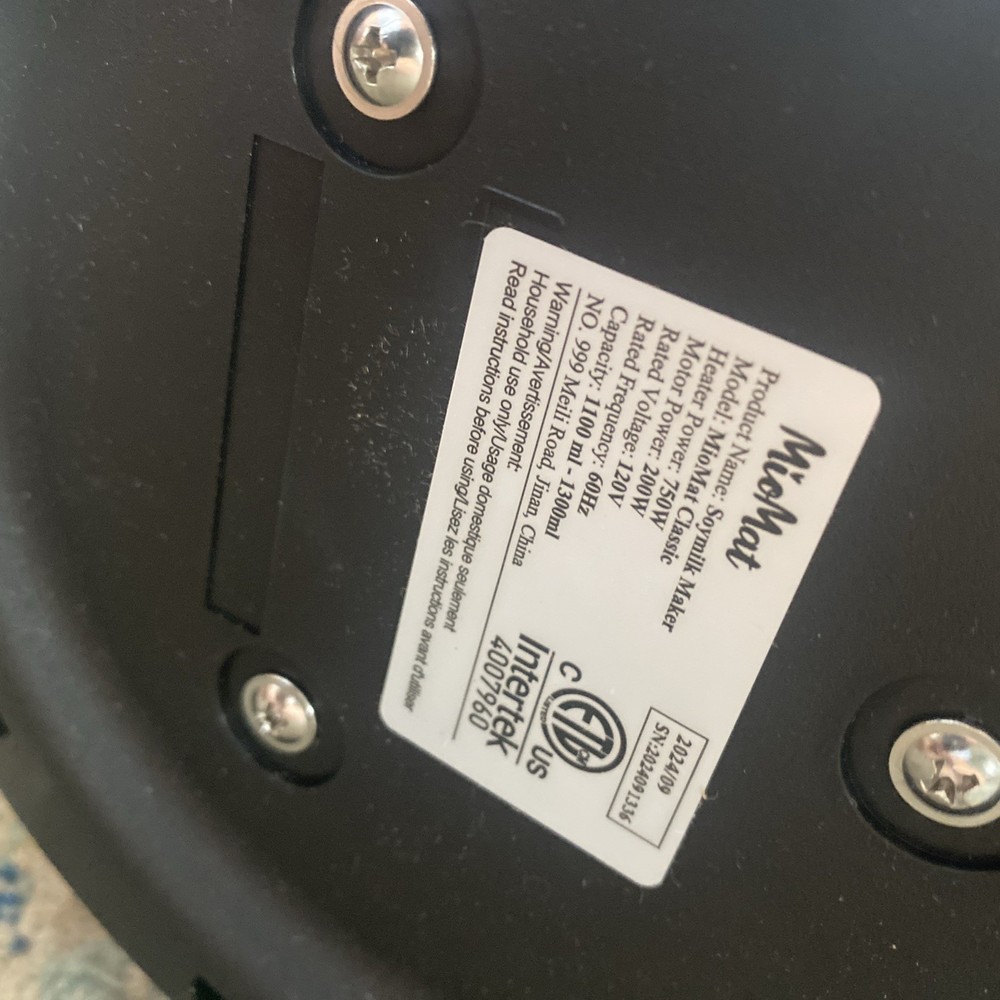 MioMat Plant Based Milk Maker