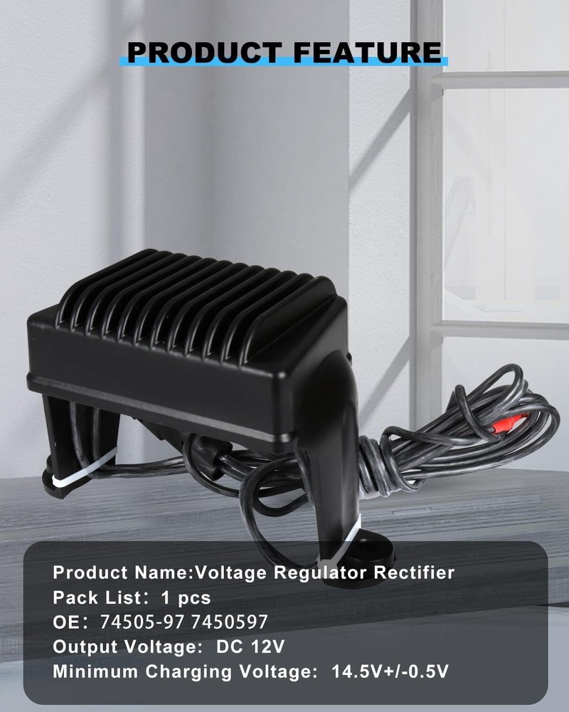 Voltage Rectifier Regulator For 1997-2001 Harley All Touring Models 7450597