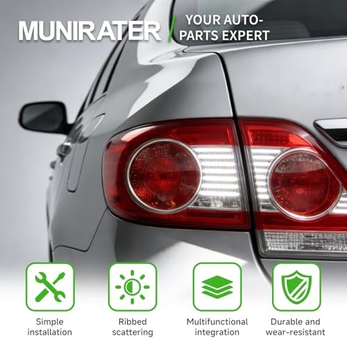 Left Tail Lights Replacement for Corolla 2011 2012 2013 Rear Light Driver