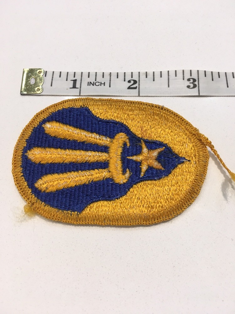 Vietnam Era U.S. Army 123rd ARCOM Army Reserve Command Merrowed Edges Patch
