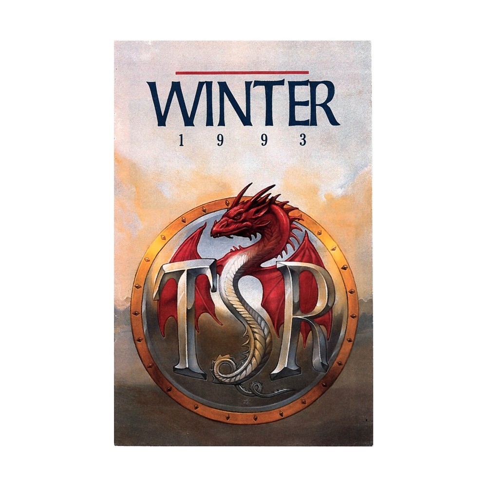 TSR Catalog 1993 Winter Catalog EX