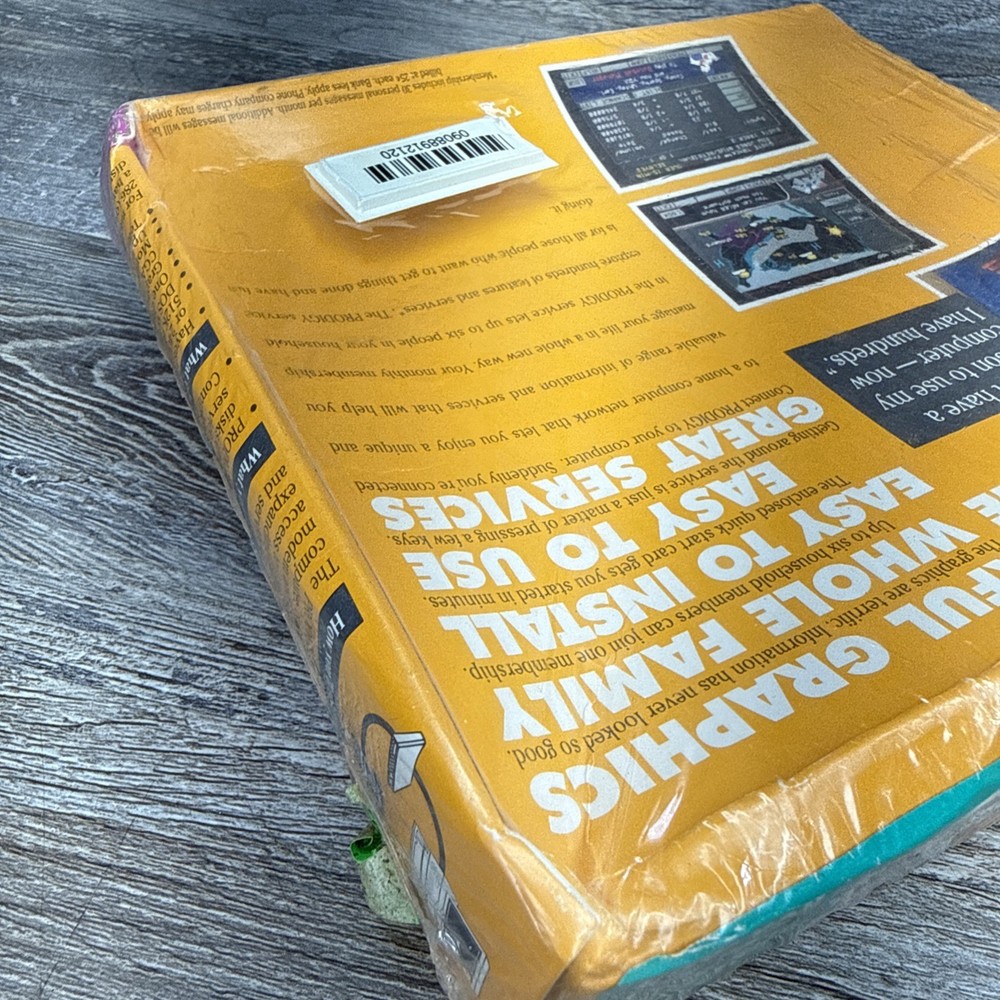 Prodigy Interactive Personal Service Start-Up Kit IBM PC Vintage Software 3.1