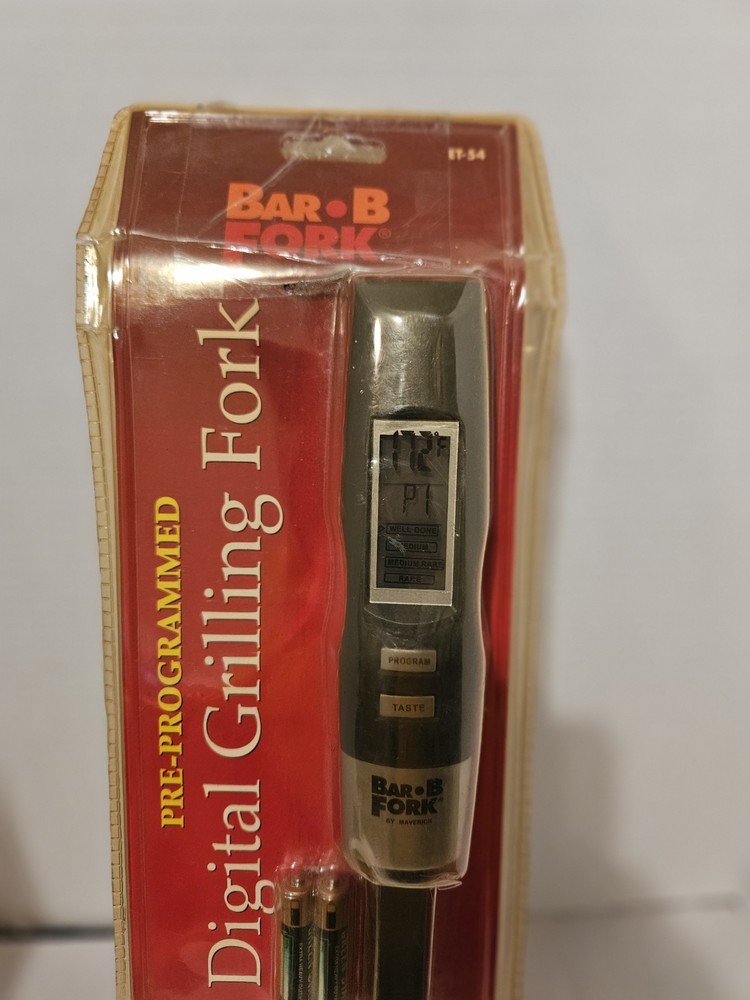 Grilling Fork Digital -- New old Stock -- Maverick Pre-Programmed