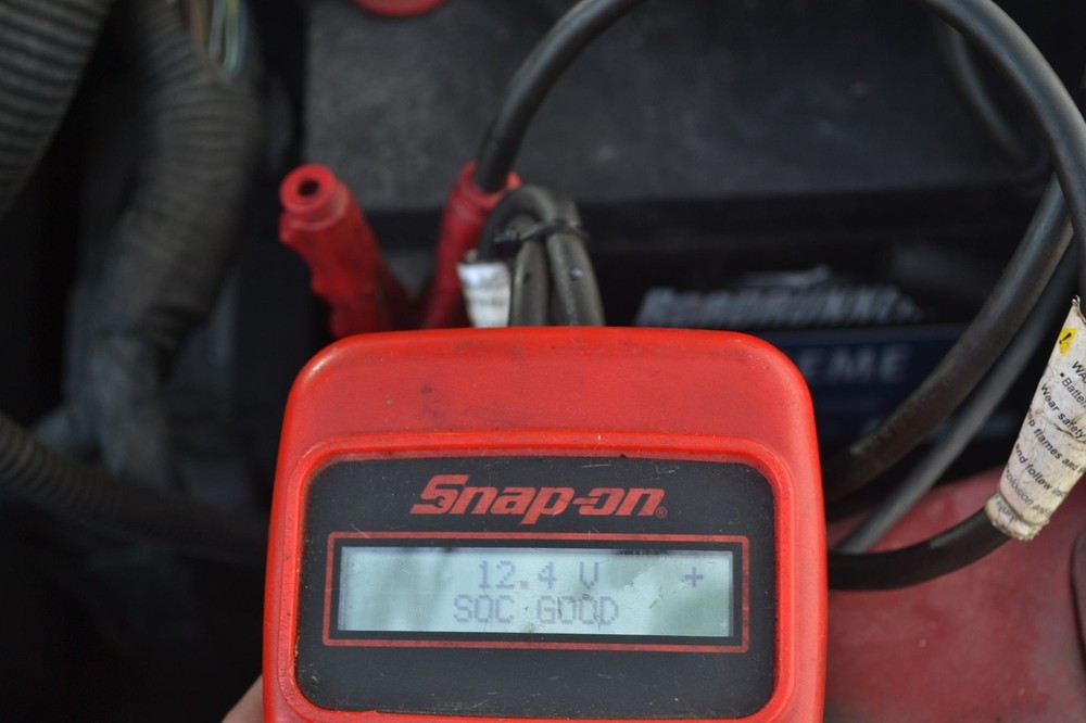 snap-on tools electrical system analyzer micro LCD YA2636 battery load tester