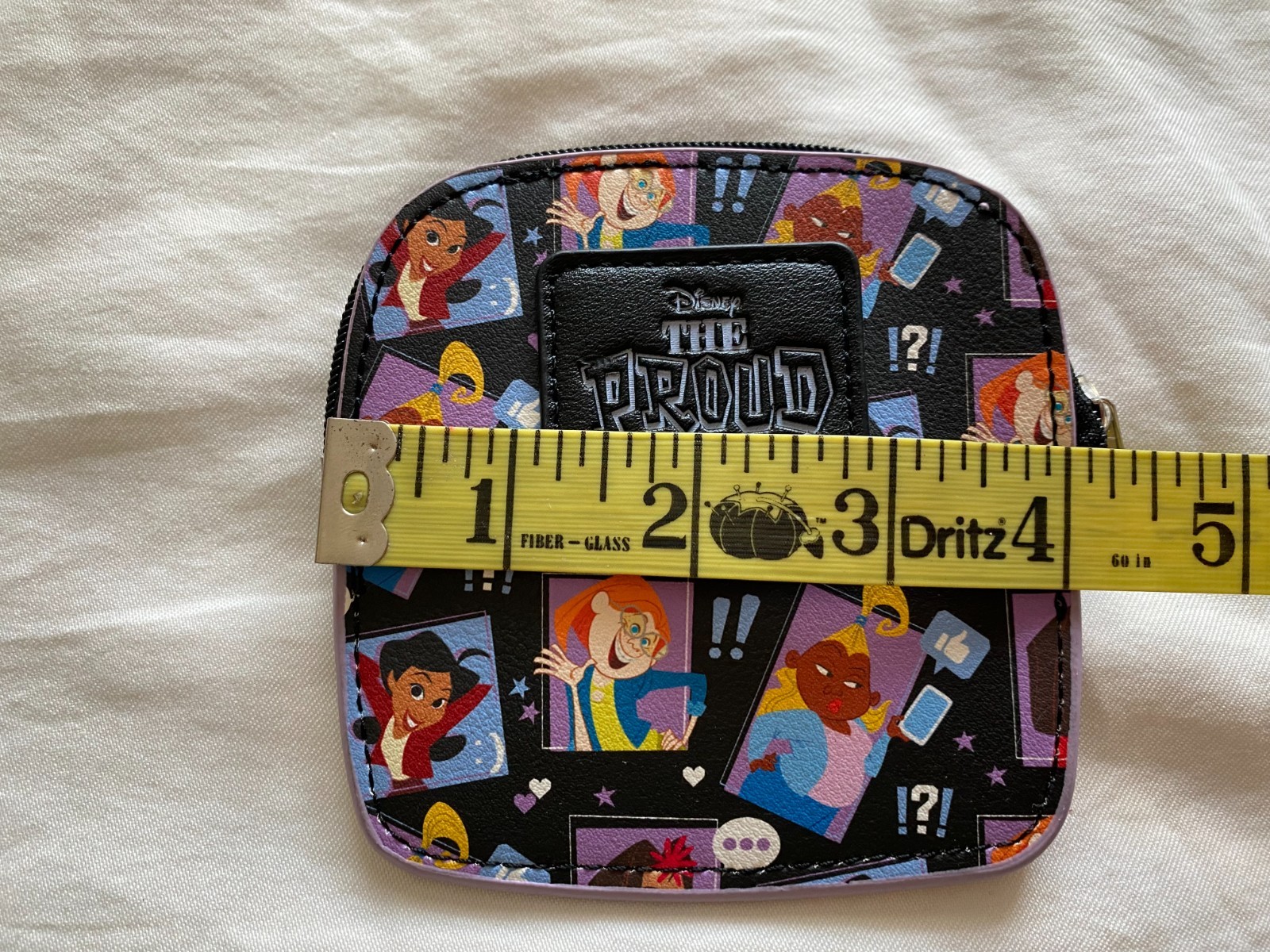 Disney Funko The Proud Family Coin Bag Wallet Purse Louder and Prouder NWOT