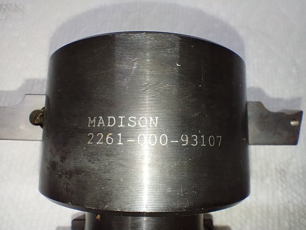 Pair Of Madison CAT40 Boring Tools With Inserts