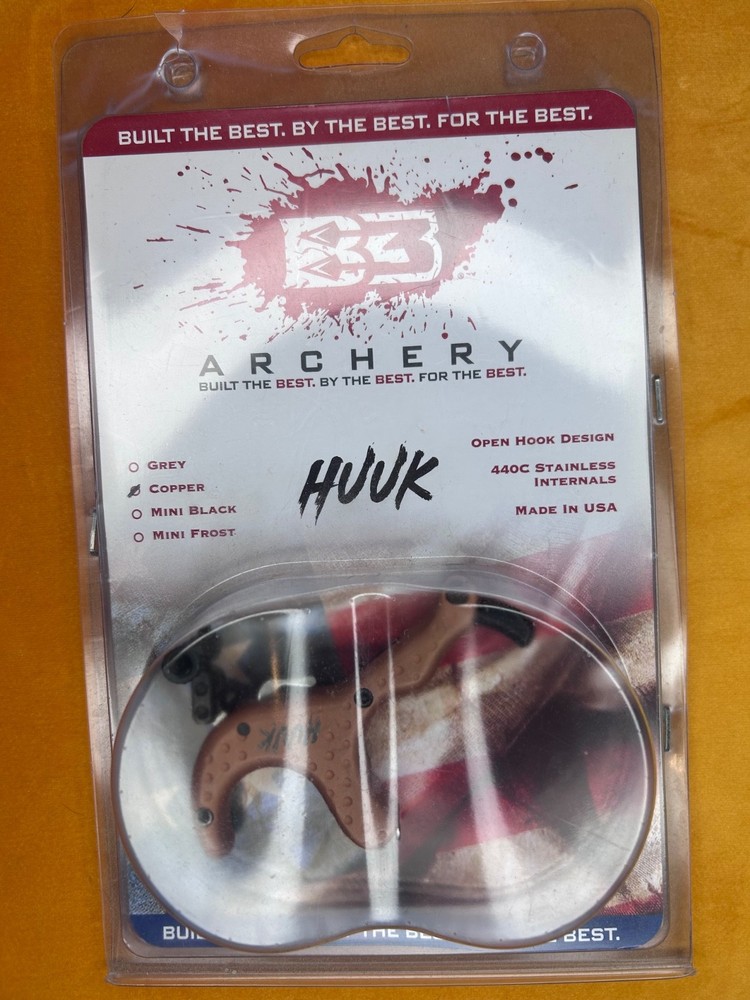 B3 Archery Thumb Button Release, new in box