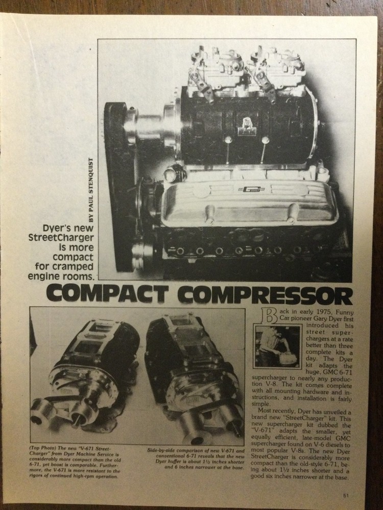 Misc 6441 Article Engine Compact Compressor Dyer New StreetCharger 2 page