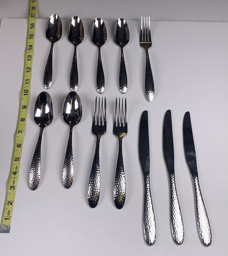 Oneida Stainless Flatware Reyna Lot