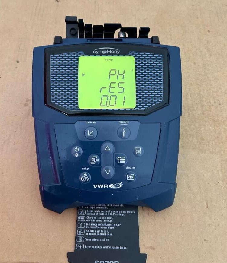 Symphony VWR Ph Meter SB70P