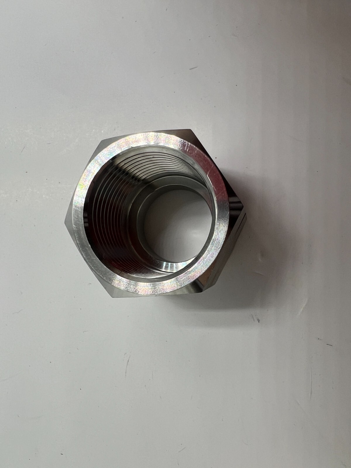 Western Enterprises Genuine Regulator Inlet Nut CGA-677 Stainless Steel