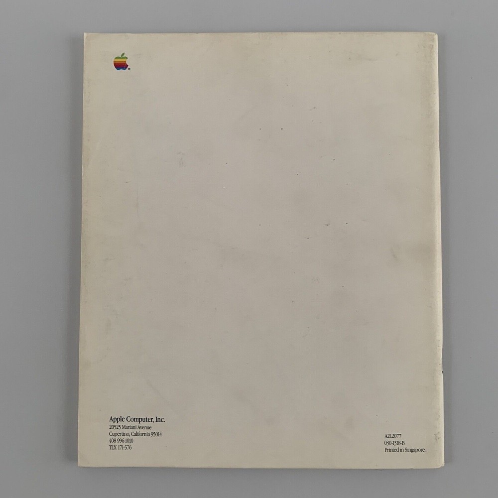 Apple II A touch of AppleSoft BASIC Tutorial Manual VTG 1986 #6