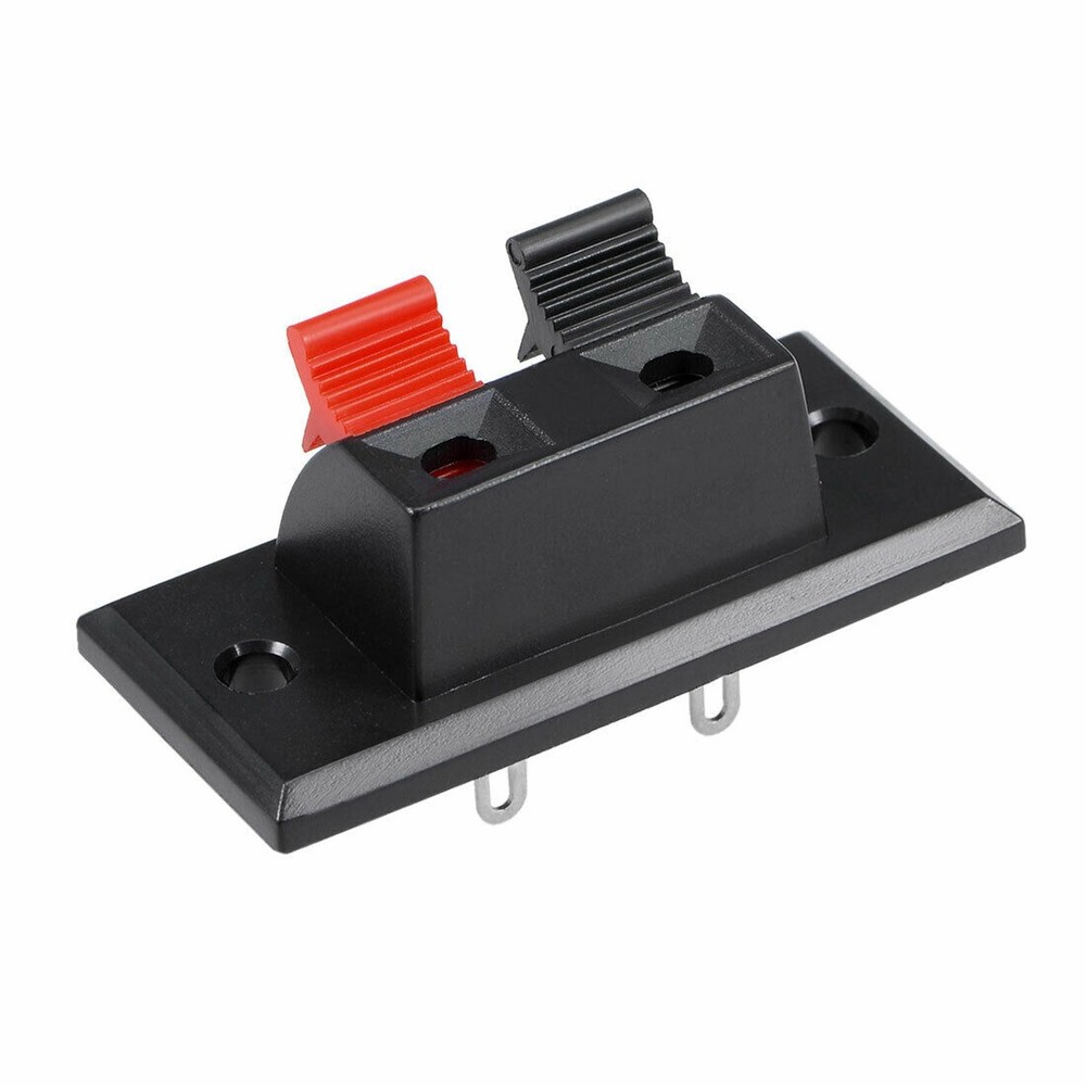 10Pack Push Release Type 2 Terminal Speaker Connector Plate Block Rated Load