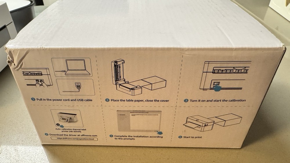 Offnova 4B-2054N High Speed Thermal Label Printer (USB Only)
