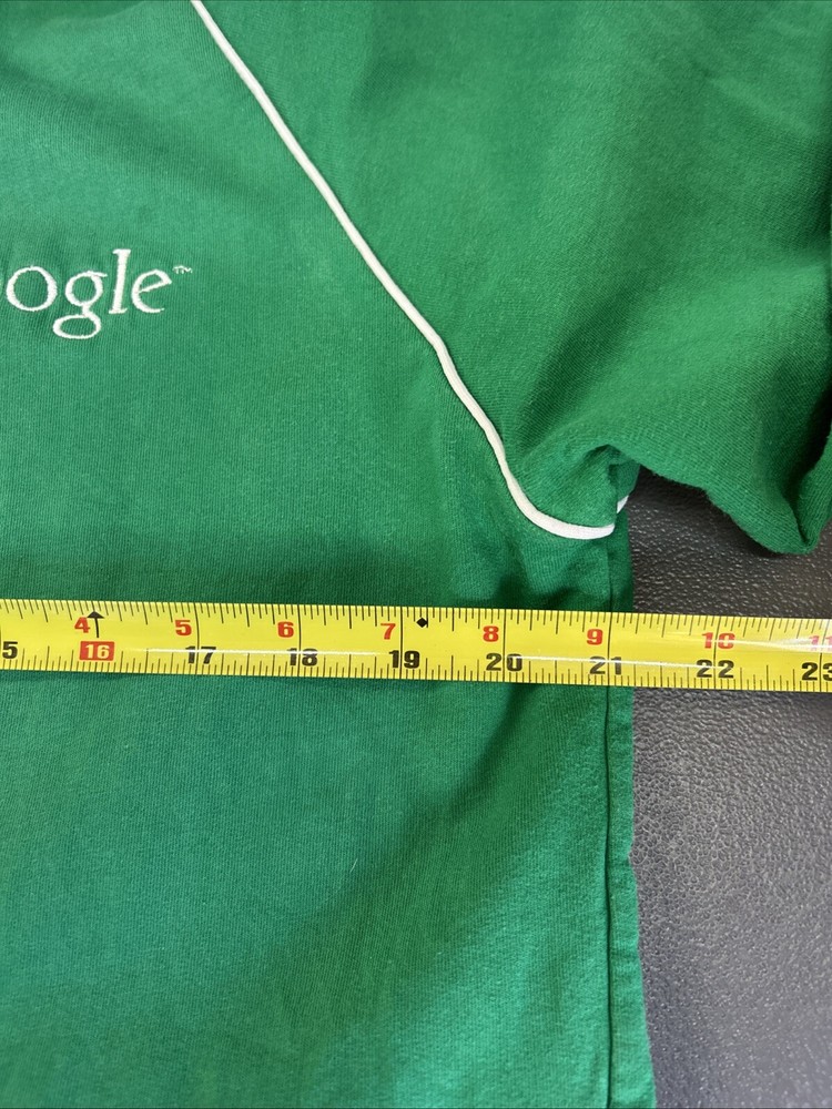 American Apparel Google Large Green zip Up Jacket