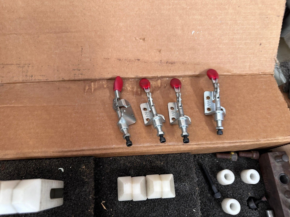 CMM Work Holding Kit - No-Mar & Steel - M10 Threads - Large Assortment