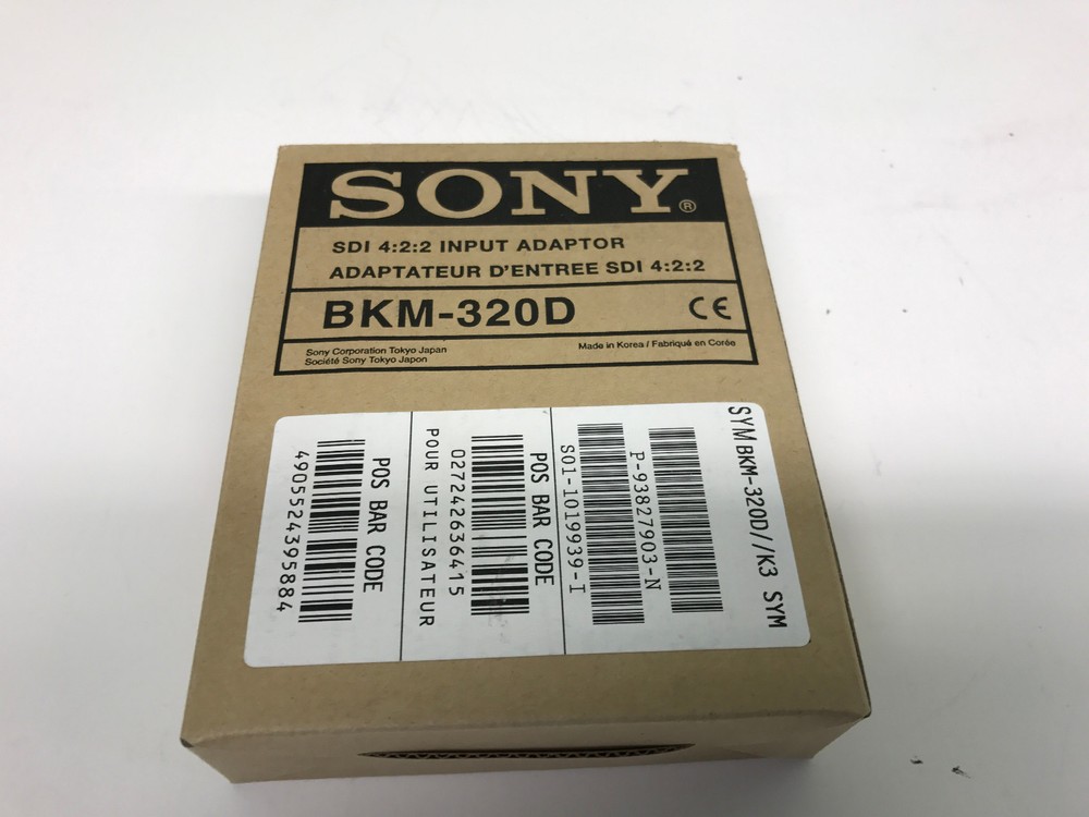 NEW Sony BKM-320D SDI 4:2:2 Input Adapter