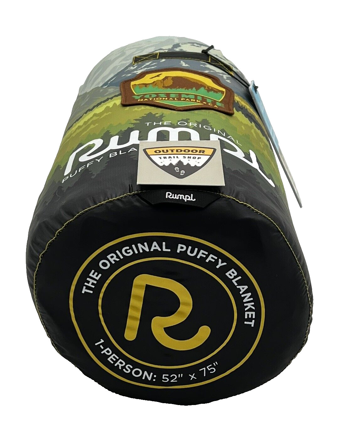Rumpl Yosemite National Park Puffy Blanket Limited Edition Sewn Patch FLASH SALE