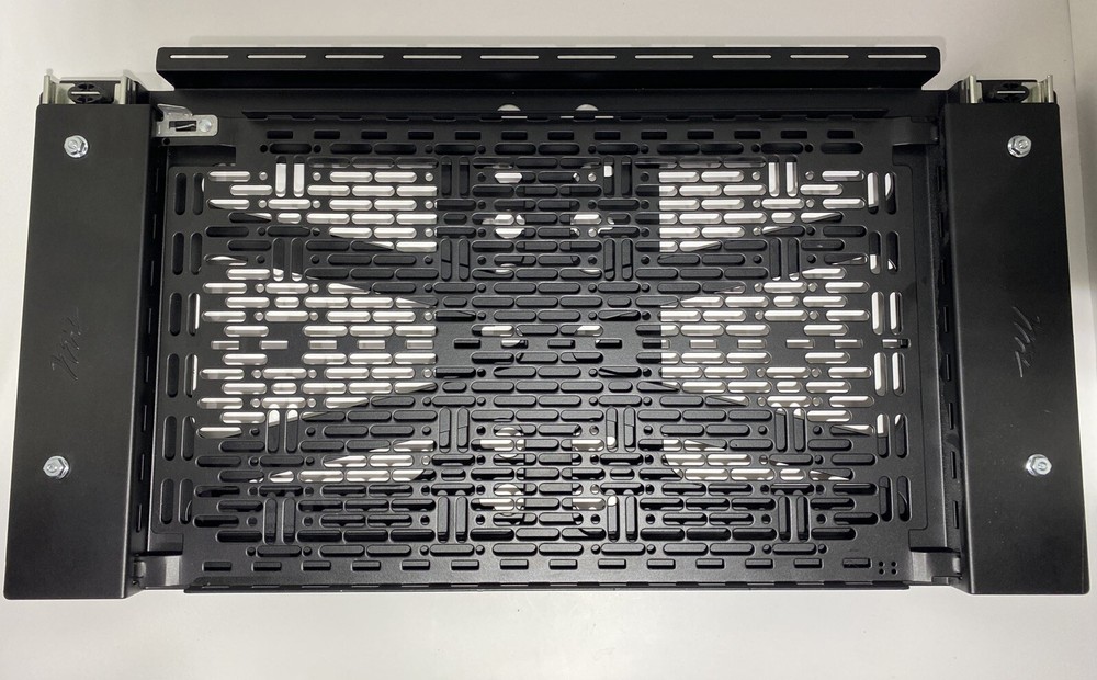 Middle Atlantic Component Storage Sliding Mount Plate for AV Systems, Black