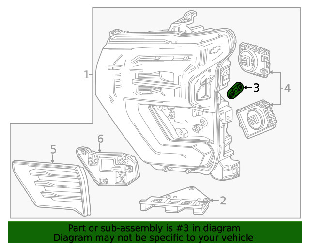 Genuine GM Side Bracket 85561488