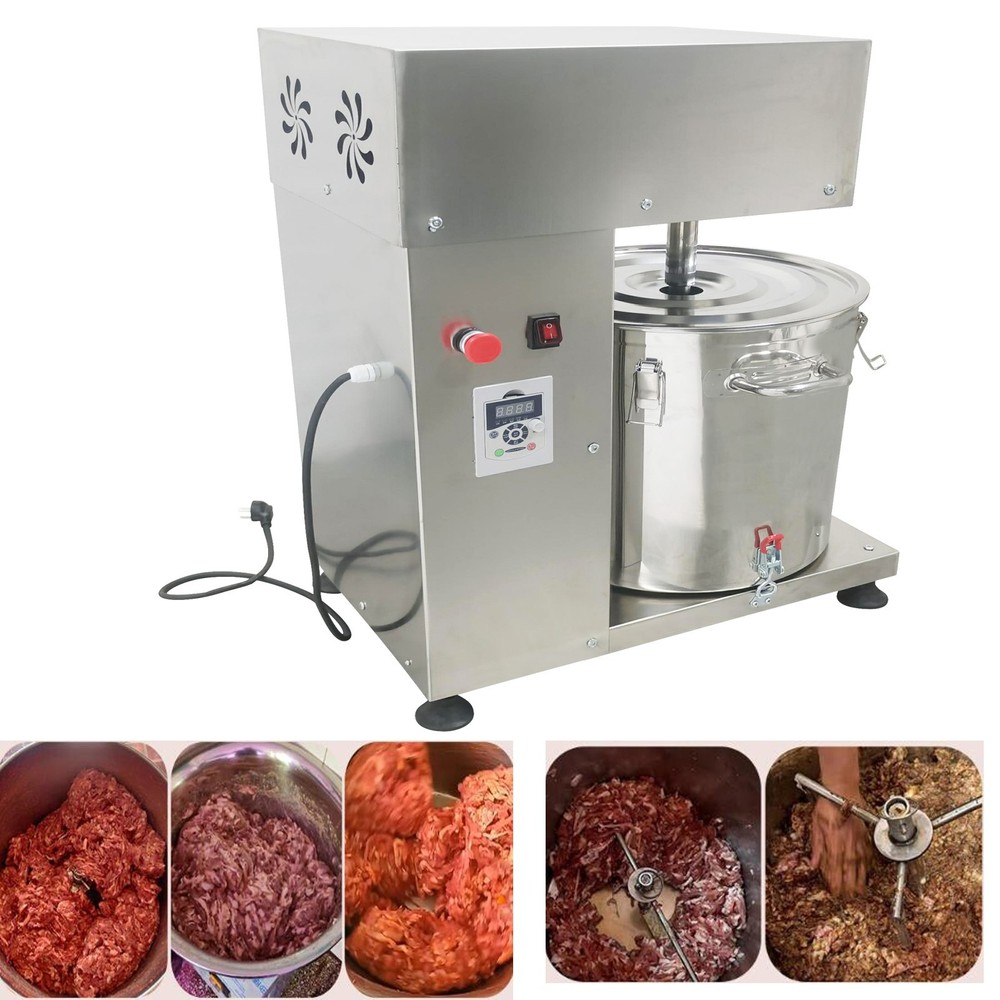 43L Commercial Meat Stuffing Mixer220V Stainles Multifunctional Stirring Machine