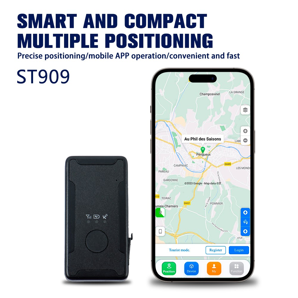 GPS Tracker 4G LTE Tracking Device Magnetic Intelligent Alarm IOS & Android Apps