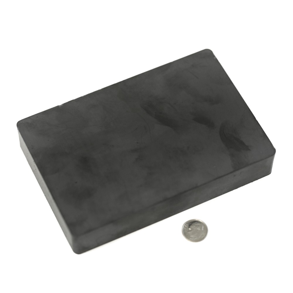 2 Ceramic magnets 6" x 4" x 1" Block C8 Applied Magnets®