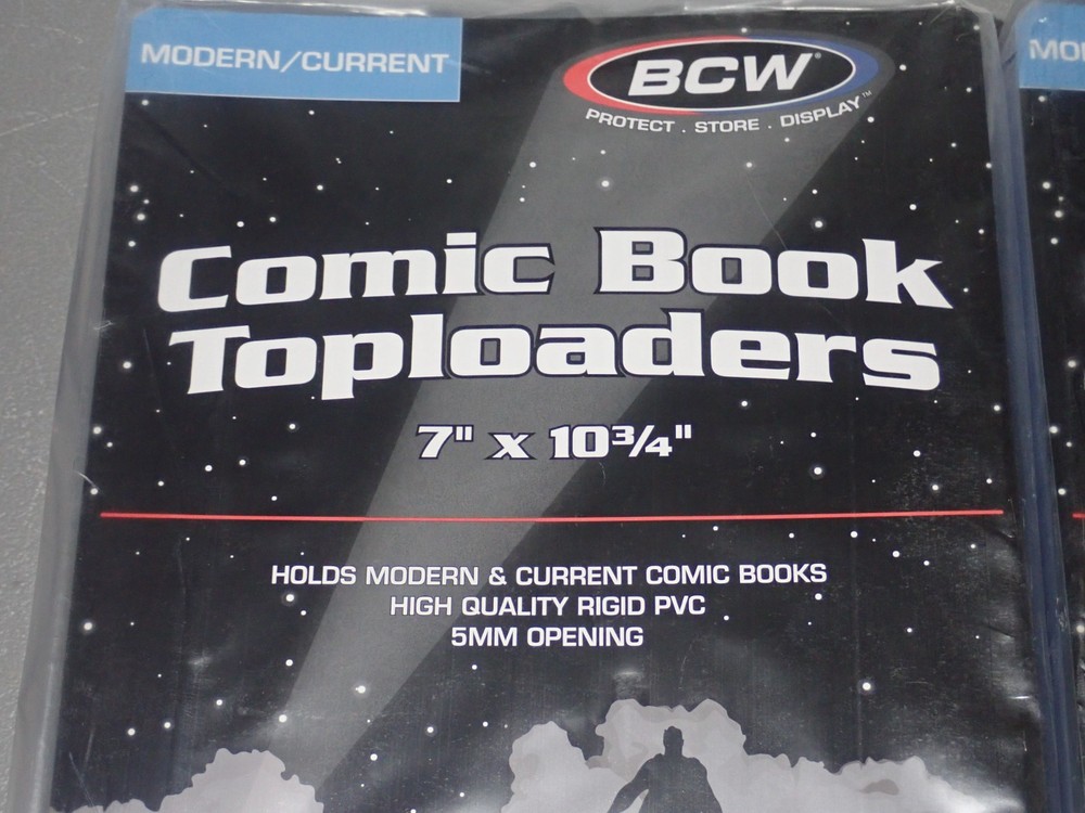 20x BCW Comic Book Toploaders
