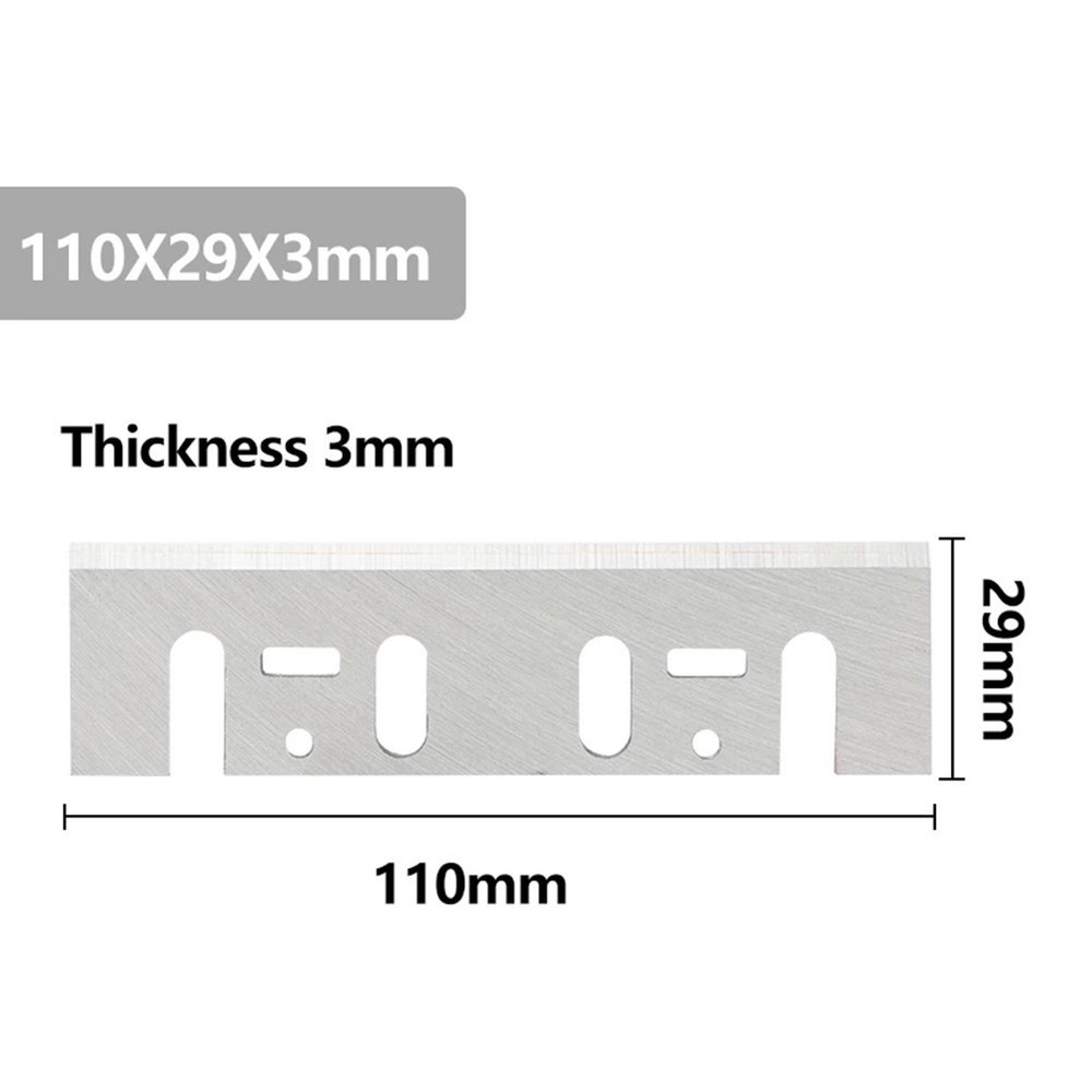 HSS Blade Replacement Set Compatible with Popular Electric Planers Models