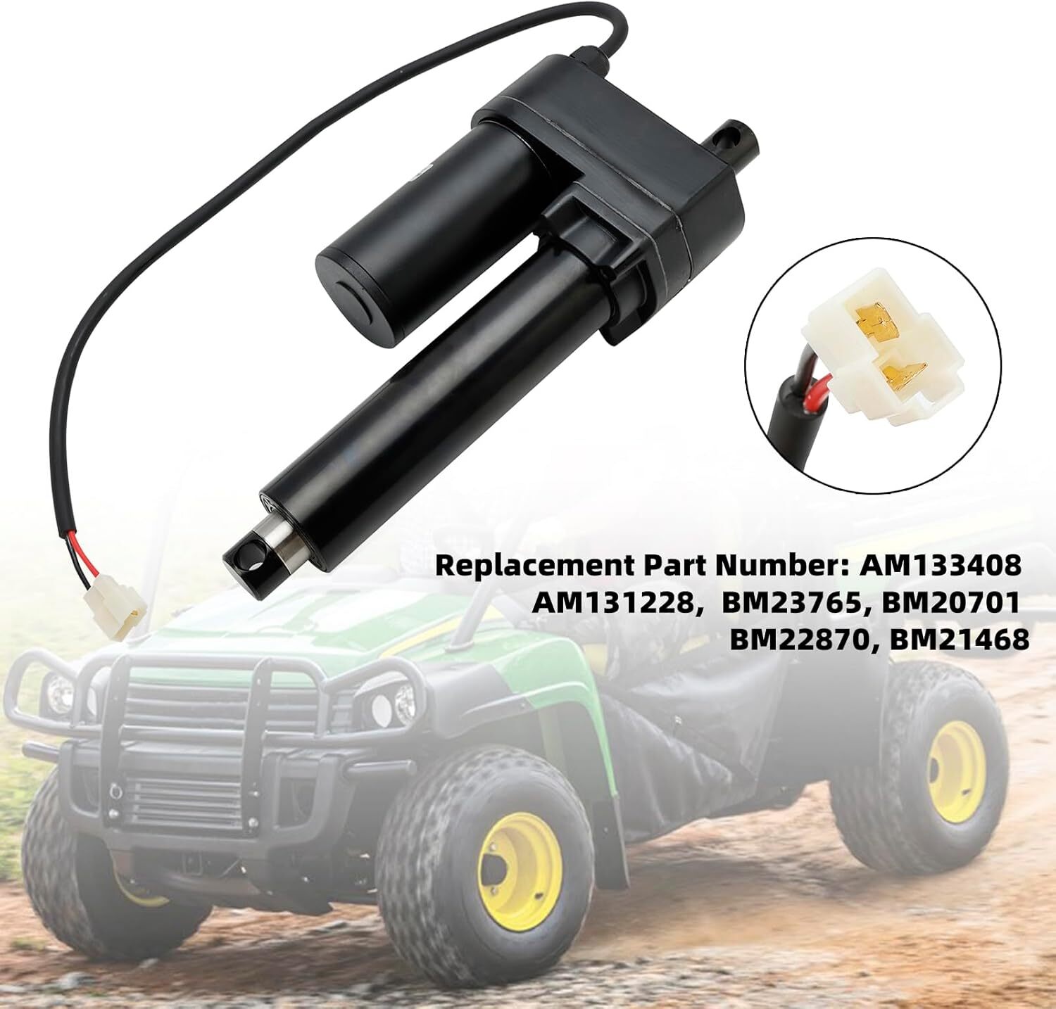 Upgraded 12V Electric Cargo Box Power Lift Kit Actuator Compatible For John Deer