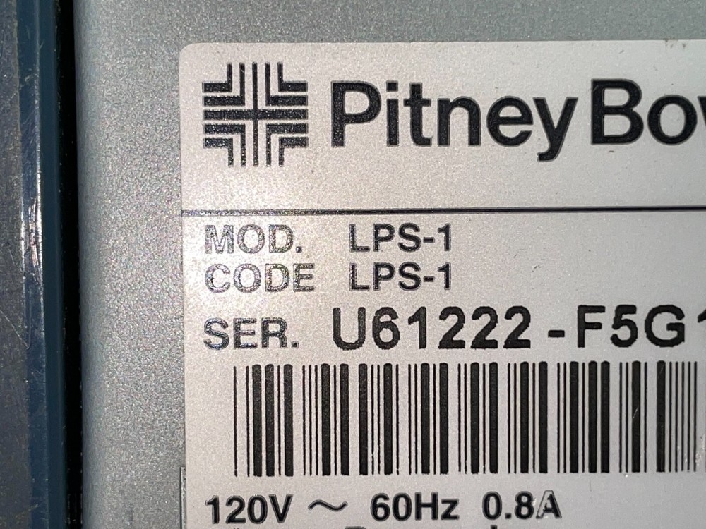 Open Box Pitney Bowes LPS-1 Label Printer Plus A Box of Printer Label