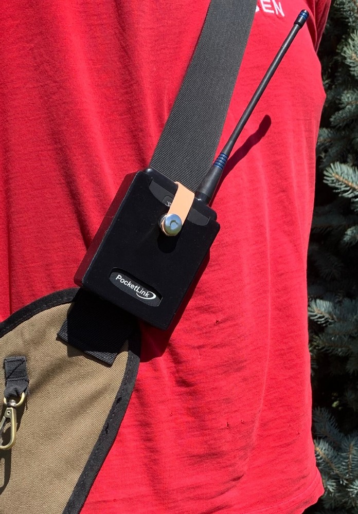 PocketLink Protector for Marshall GPS Receiver, Black, Falconry, 3D Printed