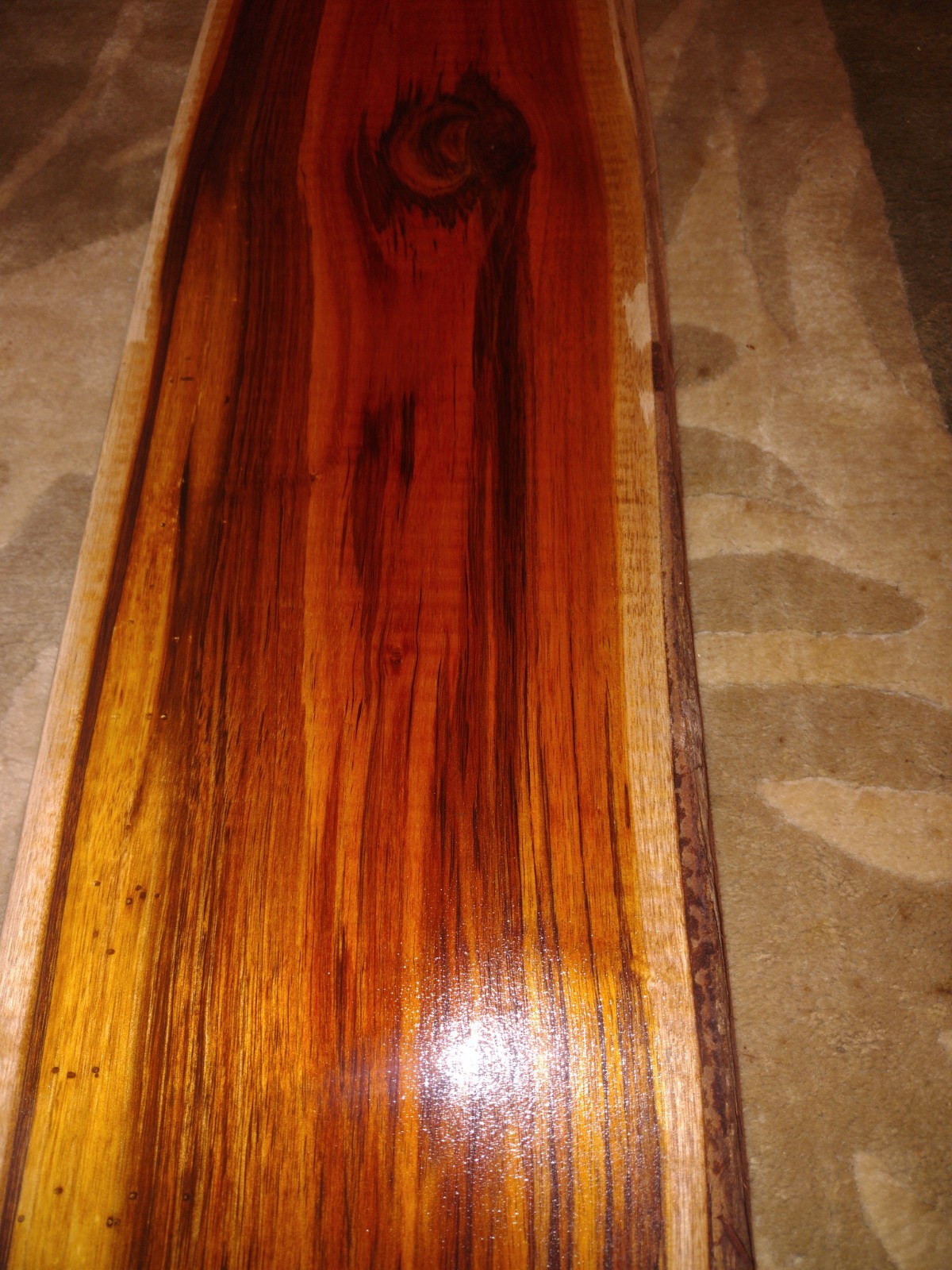 47"×8" ×7/8" Koa Live Edge