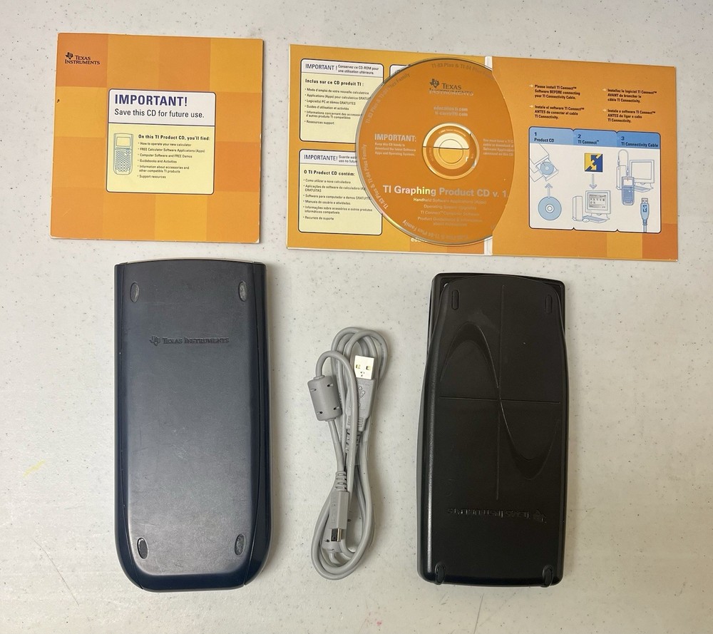 Texas Instruments TI-84 Plus & TI-83 Plus Graphing Calculator Working