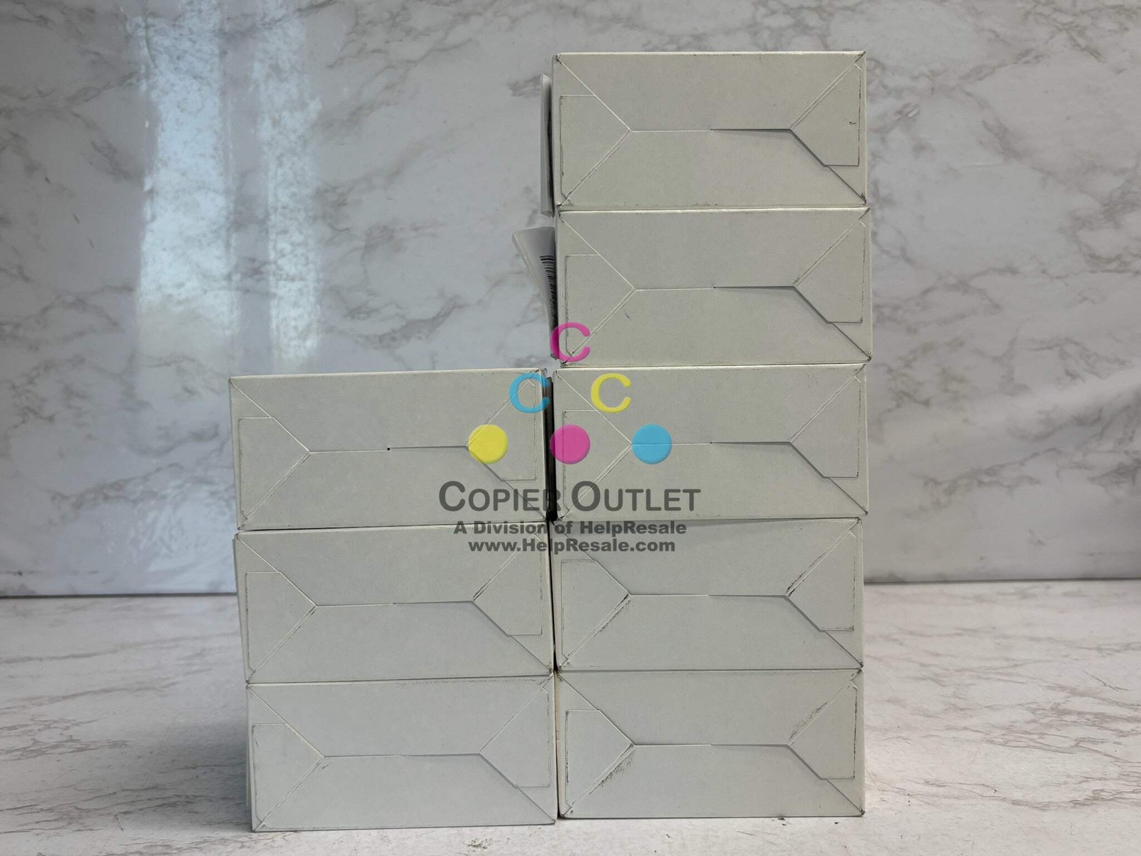 8 New OEM Sharp MX-C250,MX-C300P, MX-C304W Toners MX-C30NT MYYKKKKK Toners