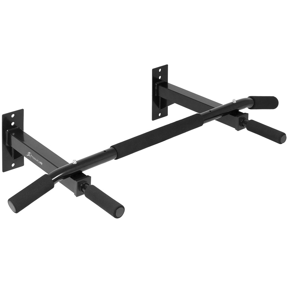 ProsourceFit Wall-Mounted Pull-Up / Chin-Up Bar, Heavy Duty 300 lb. Capacity,...