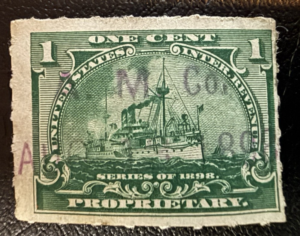 1998 Battleship Documentary 1c US Stamp