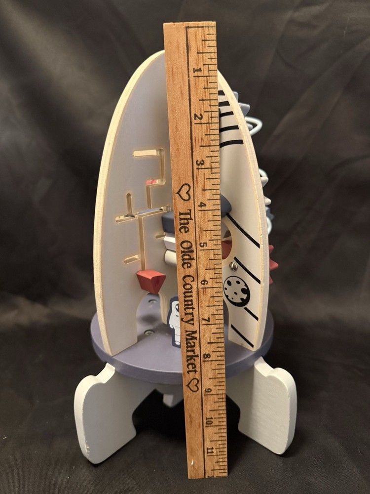 Montessori STEM Rocket Interactive Cognitive Development Toy